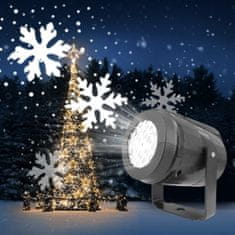 Vánoční svétlá - LED Projektor pro Venkovní a Vnitřní Použití