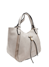 Sisley small shopping bag Borja – light taupe