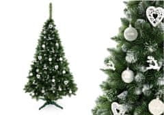Mamido Umělý vánoční stromeček borovice se sněhem 180 cm