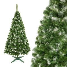 Mamido Umělý vánoční stromeček borovice se sněhem 220 cm