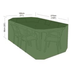 M.A.T. Group Krycí plachta na set 6 židlí a obdélníkový stůl 270x180x89cm (polyethylen) 