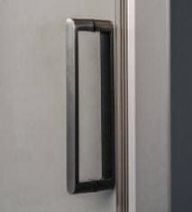 Arttec Posuvné sprchové dveře do niky SHADOW 136 - 140 x 195 cm šedé sklo