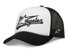 Alpinestars kšiltovka LOS ANGELES FOAM TRUCKER HAT, (bílá/černá)
