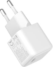 Yenkee síťová nabíječka YAC G20 VOLT, USB-C, 20W, bílá