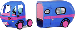 L.O.L. Surprise! LOL Překvapení! Obrovský karavan 4v1, elektrický modrý.