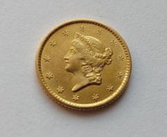 INTEREST Zlatý - 1 Dollar 1849.