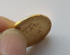 INTEREST Zlatý - 1 Sovereign 1817 Velká Británie. Jiří III. Hodně vzácný.
