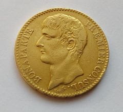 INTEREST Zlatý - 40 Frank AN XI. - Napoleon I. Konzulem 1802.