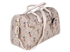 sarcia.eu DISNEY Mickey Mouse Béžová cestovní taška 45x22x27cm 