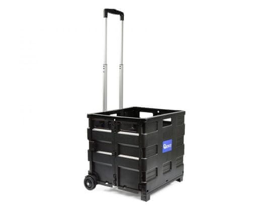 GEKO Přepravní skládací box, nákupní vozík na kolečkách 35 kg G71130