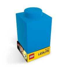 LEGO LED Lite Classic Silikonová kostka noční světlo - modrá