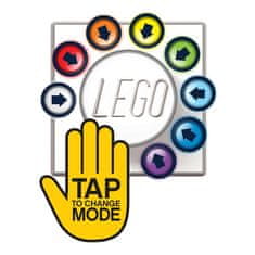 LEGO LED Lite Classic Silikonová kostka noční světlo - modrá