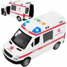 KOMFORTHOME Ambulance Ambulance Ambulance Otevřené dveře Světlo Zvuk