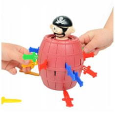 KOMFORTHOME Arkádová hra Crazy Pirate in a Barrel
