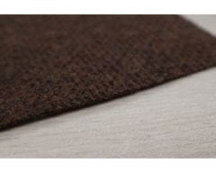 Betap AKCE: 200x230 cm SUPER CENA: Hnědý výstavový koberec Budget metrážní (Rozměr metrážního produktu Bez obšití)