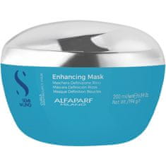 Alfaparf Milano Semi Di Lino Enhancing Mask - maska pro kudrnaté vlasy, 200ml, intenzivně hydratuje vlasy