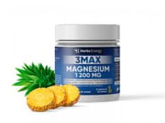 OnlineMedical Herbs Energy Magnesium 1200 mg - 3 formy hořčíku, 30 dávek