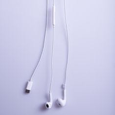 maXlife kabelová sluchátka MXEP-04 USB-C 1,2 m bílá (OEM0002420)