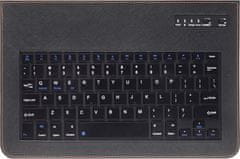 Yenkee univerzální pouzdro na tablet 10" s bluetooth klávesnicí YBK 1050, černá (45016184)
