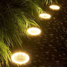 HOME & MARKER® Solární LED světlo, Venkovní LED osvětlení, Zahradní LED lampa (3ks) | LUMIGARD
