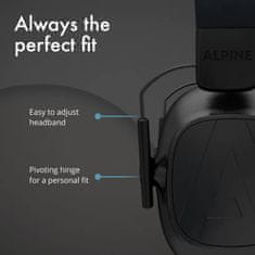 ALPINE Hearing Alpine Defender -univerzální chrániče sluchu