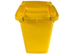Max Popelnice D50BY 50L žlutá plastová