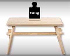 Kesper Dřevěná stolička, 42 x 22 x 20,5 cm