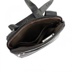 Pierre Cardin Luxusní pánská taška Fango, černá