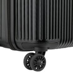 Delsey Kabinový kufr Lima SLIM 55 cm, černá
