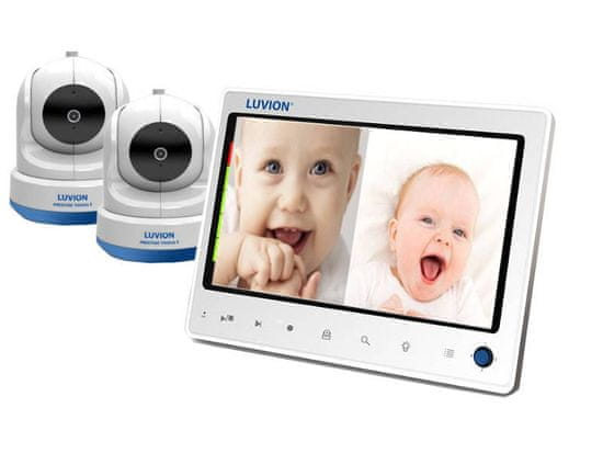 Luvion Videochůvička Luvion Prestige Touch 3 s dvěma kamerami a velkou 7" obrazovkou