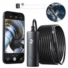 Inny Inspekční kamera Endoskop Baterie Wifi Kabel 3M 2X Full Hd Ios Android