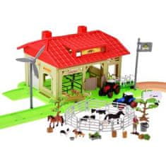 JOKOMISIADA Velká farma 125 prvků – traktory, zvířata