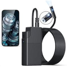 Inskam W500 Wi-Fi endoskop 5,5mm 1440p, duální kamera, pevný kabel o délce 10m