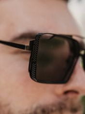 VeyRey Pánské sluneční brýle steampunk Sosrael černá unvierzální
