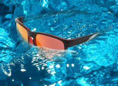 VeyRey Pánské sluneční plovoucí brýle pro vodní sporty polarizační Percistan černé univerzální
