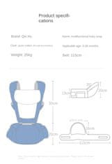 Tavalax Multifunkční ergonomické nosítko (0-36 měsíců) Tavalax růžový