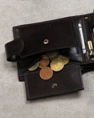 Rovicky Kožená pánská peněženka s kapsičkou na registrační list