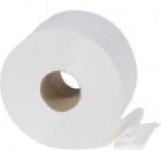 Jumbo Toaletní papír - 2vrstvý, bílý, 24 cm, 6 rolí