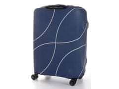 T-class® Sada 3 obalů na kufry (modrá s čárami)