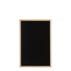 Zeller Křídová magnetická tabule, kov, rám borovicové dřevo 40x60cm