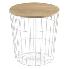 Design Scandinavia Konferenční stolek Pavola, 43 cm, bílá