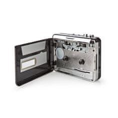 Nedis Cassette Converter | Bärbar | Anslutningsutgång: 1x 3.5 mm / 1x Mini USB | Tillbehör: USB-kabel | Batteridriven / USB ström 