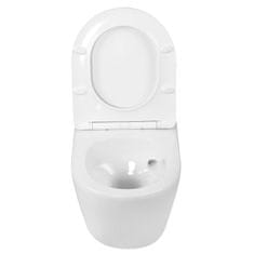 BPS-koupelny Závěsné WC NV-Kasos WH se SoftClose sedátkem