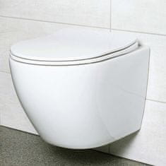 BPS-koupelny Závěsné WC NV-Delos WH se SoftClose sedátkem
