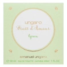 Emanuel Ungaro Fruit d'Amour Green toaletní voda pro ženy 30 ml