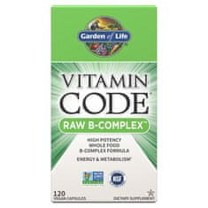 Garden of Life Doplňky stravy Garden of Life Vitamin Code Raw B-complex (120 kapslí) 3413