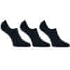 Voxx 3PACK ponožky černé (Barefoot sneaker) - velikost M