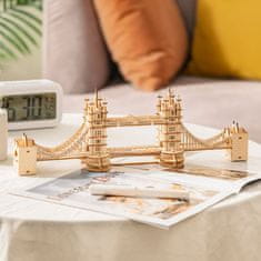 Manboxeo 3D dřevěná stavebnice – Tower Bridge