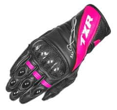 TXR Dámské rukavice na motorku RS3 černo-růžové M