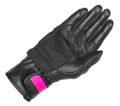 TXR Dámské rukavice na motorku RS3 černo-růžové M